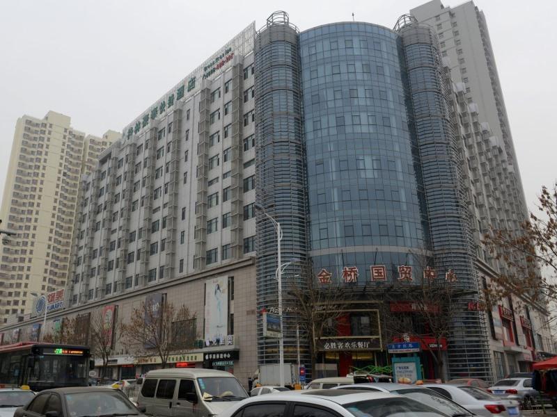 Greentree Inn Tianjin Jinghai Jinqiao International Trade Center Exterior photo
